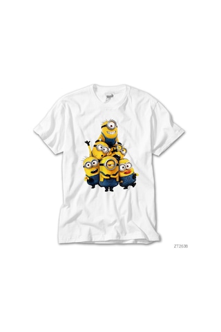 Despicable Me Minions Beyaz Tişört