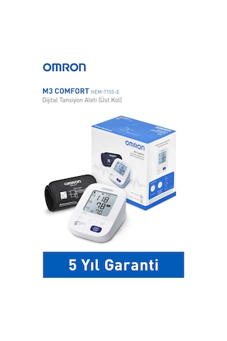 Omron M3 Comfort HEM-7155-E Intellisense Koldan Dijital Tansiyon Aleti