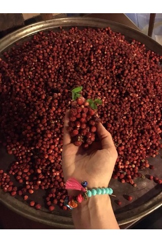 Bizim Yöresel Dağ Çileği Reçeli 390 G