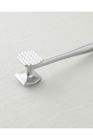 English Home Steel Master Paslanmaz Çelik Et Dövme Gereci Mutfak Gereci 22 Cm Gri Gri