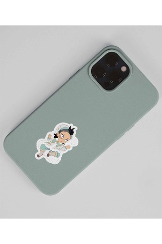 Demon Slayer Genya -sanemi Shinazugawa 2 Li Set Anime Sticker Çıkartma Kimetsu No Yaiba-parlak Kağıt Mor