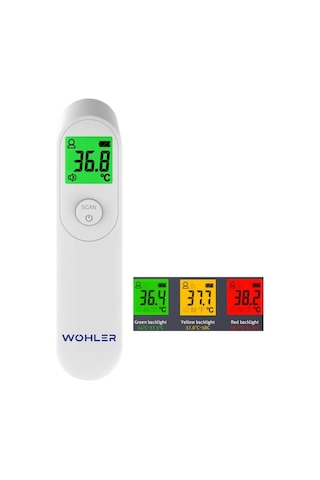 Wöhler Temassız Dijital Ateş Ölçer Alından Vücut ve Nesne