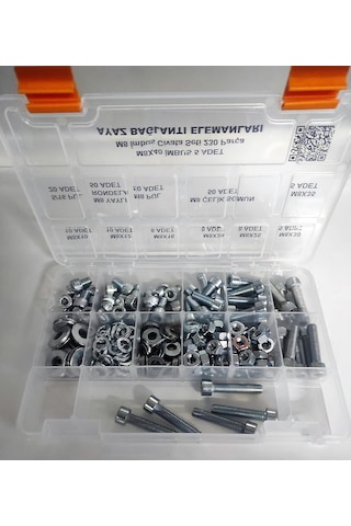 Ayaz M8 Imbus Civata Seti 230 Parça Dın 912 Alyan