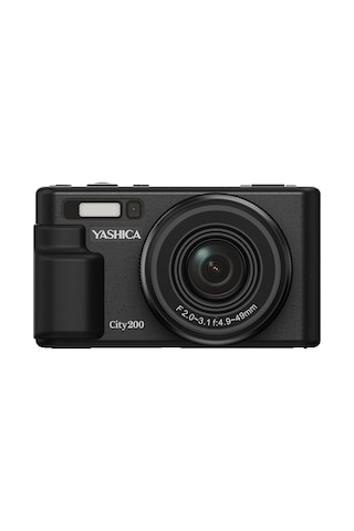 Yashica City 200 Siyah Dijital Fotoğraf Makinesi (Distribütör Garantili)