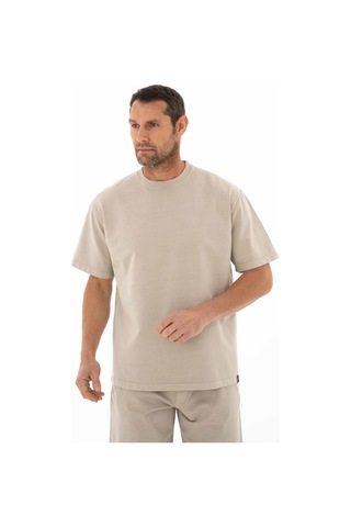 AR-MA Arma Erkek Oversize Kısa Kollu Bisiklet Yaka Sweatshirt