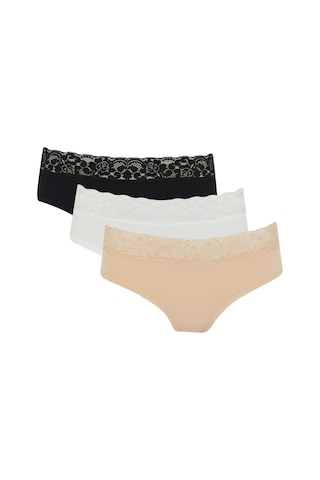 Defacto Fall İn Love 3lü Hipster Paketli Slip Külot W6647az23aubk27
