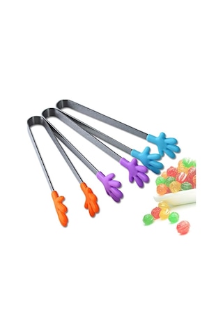 Sevimli El Şeklinde Maşa Çok Renkli