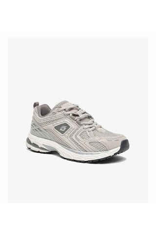 Greyder 59217 Gri Renk Süet Deri Kadın Sneaker Spor Ayakkabı