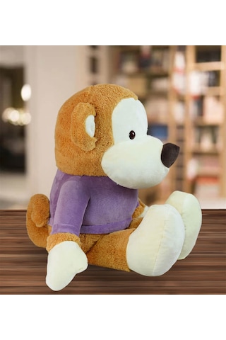 80 Cm Canım Arkadaşım Maymun Kahverengi