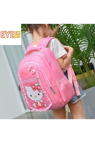 Eyeonme Erkek Ve Kız Sırt Çantası Karikatür Kitty Çocuk Sırt Çantası