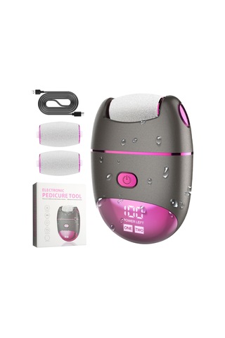 Moveevo Taşınabilir Elektronik Ayak Törpüsü Pedikür Aletleri, Profesyonel Pedi Ayak Bakımı Ölü, Sert Çatlak Kuru Ciltler İçin