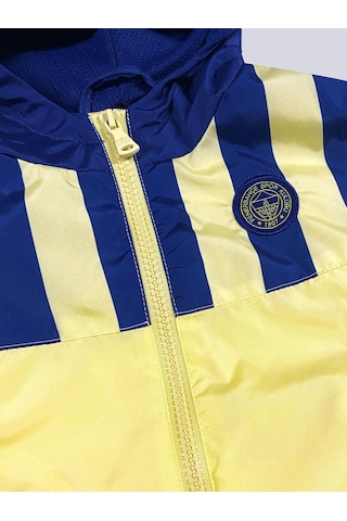 Fenerbahçe Bebek Çubuk Bloklu Yağmurluk Sarı