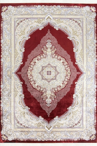 Romans Halı Herat 2805 Kırmızı Çok Renkli