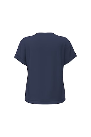 Guess Round Straslı Logo Kadın Regular Fit T-shirt W6yı18k4331 Mavi