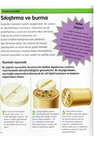 Uygulamalı Bilim - Kuvvet ve Hareket Heyecan Verici 20 Deney - John Graham - İş Bankası Kültür Yayınları