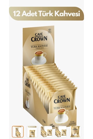 Cafe Crown Türk Kahvesi 100 G x 12 Adet
