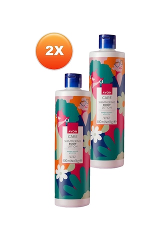 Avon Care Shimmering Gliserin İçeren Yasemin Kokulu Vücut Losyonu 2 x 400 ML