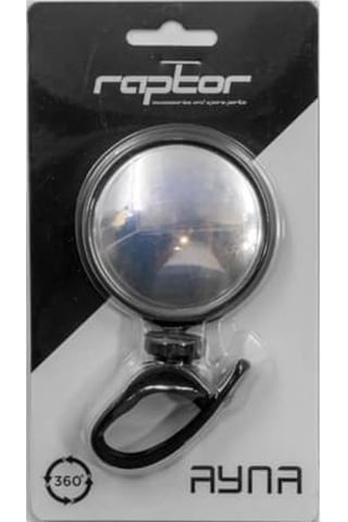 Raptor Silikon Kayış Bağlantılı 360 Derece Bisiklet Ayna Jy-17