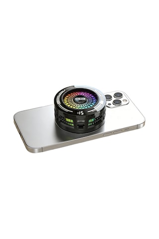 Go Des Gd-pc012 Yapay Zeka Destekli Magnetik Telefon Soğutucu Fan Siyah