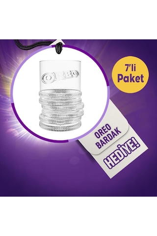 Oreo Bisküvi Seti Oreo Bardak Hediyeli