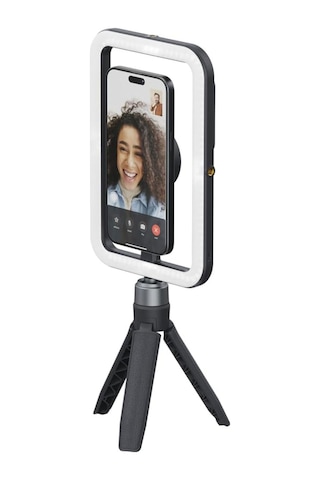 Shiftcam Snapstudio Light Manyetik Led Ring Işık, Ayarlanabilir Parlaklık Ve Renk Sıcaklığı, Usb-c Ş Siyah