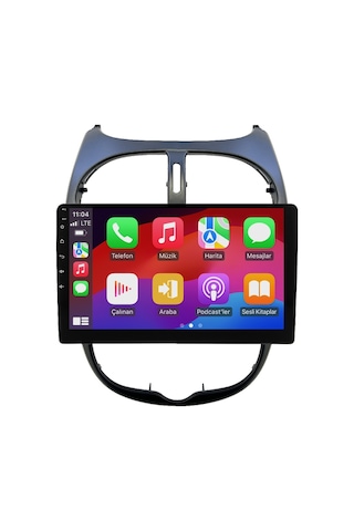 Peugeot 206 Android Multimedya Sistemi 2006-2011 Crv4427xp