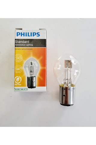 Phılıps 12v 35/35 S2 Ön Far Ampulü Sarı - Motosiklet