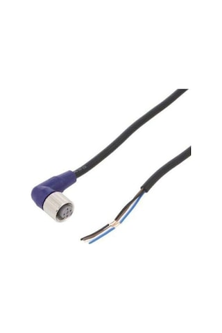 Omron Xs2f-lm12pvc4a10m M12 Açılı Soketli Sensör Kablosu 10m
