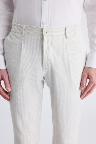Twn Slim Fit Ekru Çizgili Pamuklu Jogger Pantolon 4ec0305013442 E01