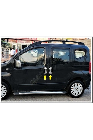 Markadan Peugeot Bipper Krom Kapı Kolu 2008 Sonrası 4 Kapı 8 Parç