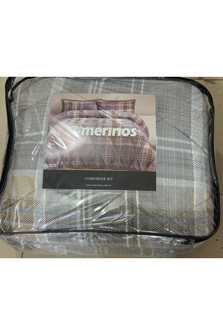 Merinos Comforter Açık Gri