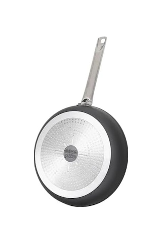 Titanium 26cm Tava, Çelik Sap Metalik Gri Açık Bakır