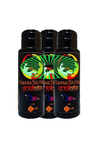 Kamasutra Kadına Ve Erkeğe 3 Adet 60 Ml Arka Reıaxoil Yağ