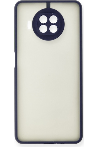 Newface Xiaomi Mi 10t Lite Kılıf Montreal Silikon Kapak Semeglbl - 76 - Lacivert