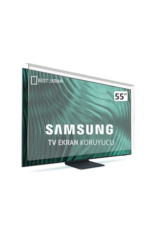 Samsung Uyumlu 55qn70f Tv Ekran Koruyucu 55" İnç Kırılmaz Qe55qn70fauxtk