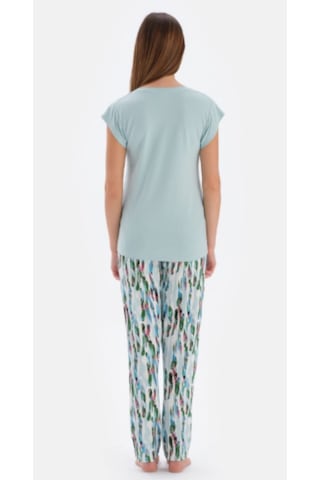 Eros 33580 Kısa Kol Kadın Pijama Takımı Mint Mint Yeşili