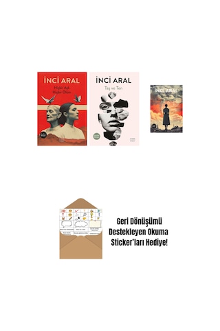Hiçbir Aşk Hiçbir Ölüm + Taş Ve Ten + İçimden Kuşlar Göçüyor + Okuma Sticker'ları