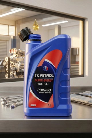 Tk Petrol Süper Energy 20w-50 Motor Yağı 1 Litre