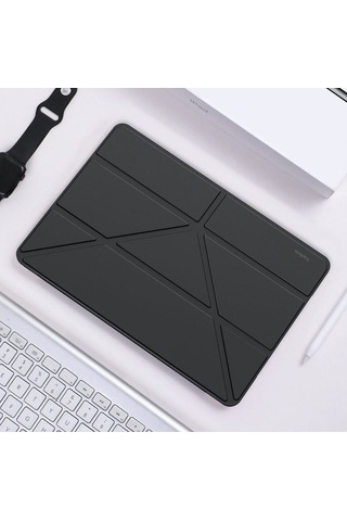 Apple Uyumlu iPad Pro 11 2021 3.nesil Kalemlikli Standlı Katlanır Kılıf Diğer,