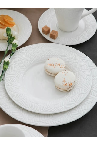 Magistro Crotone Porselen Börek Tabağı D 15,6 Cm 133748407 Beyaz