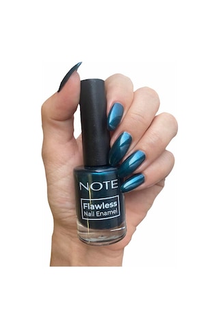 Note Cosmetics Nail Flawless Oje 114 Oil Green - Mavi