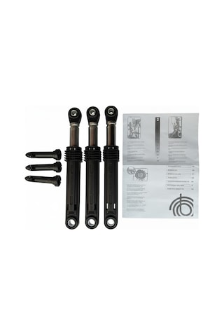 Bosch Uyumlu Çamaşır Makinesi Amortisör 448032 Aksistem Pimli 3 Lü Takım