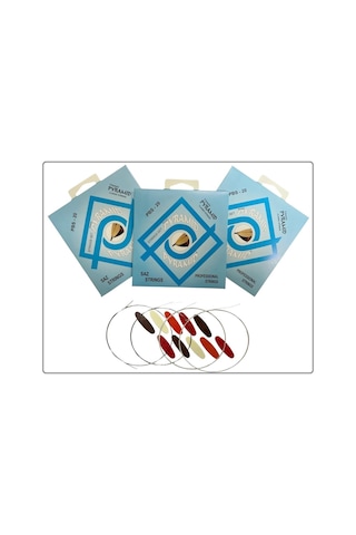 Pyramid Pbs-020 Uzun Sap Bağlama Teli Takımı 3 Paket