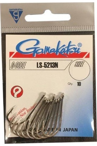 GAMAKATSU LS-5213N No:3/0 Nikel Olta İğnesi 1/10