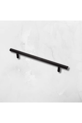 Marelli 224 Mm Siyah Paslanmaz Boy Kulp Mobilya Kulbu, Dolap Kulbu Diğer