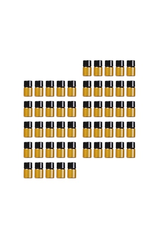 Suntek Magideal 50x Doldurulabilir Cam Şişeler Koku 2ml delik tapası