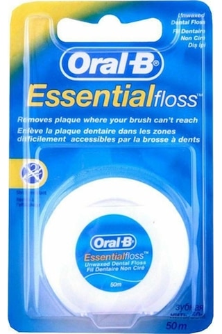 Oral-B Essential Floss Mumsuz Diş İpi 50 M x 4 Paket