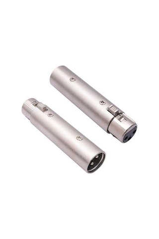 Fortunelane Zink Alloy Xlr Mikrofon Ses Kablosu, Tonalite Adaptörü 2 Adet