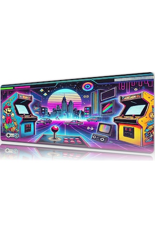 Gaming Oyuncu Xl Mouse Pad Kaydırmaz Dikişli 80 30 Cm Mousepad 15