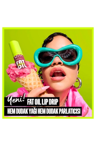 Nyx Professional Makeup Fat Oil Lip Drip Parlatıcı Dudak Yağı Fold09 Chillin' Like A Villain